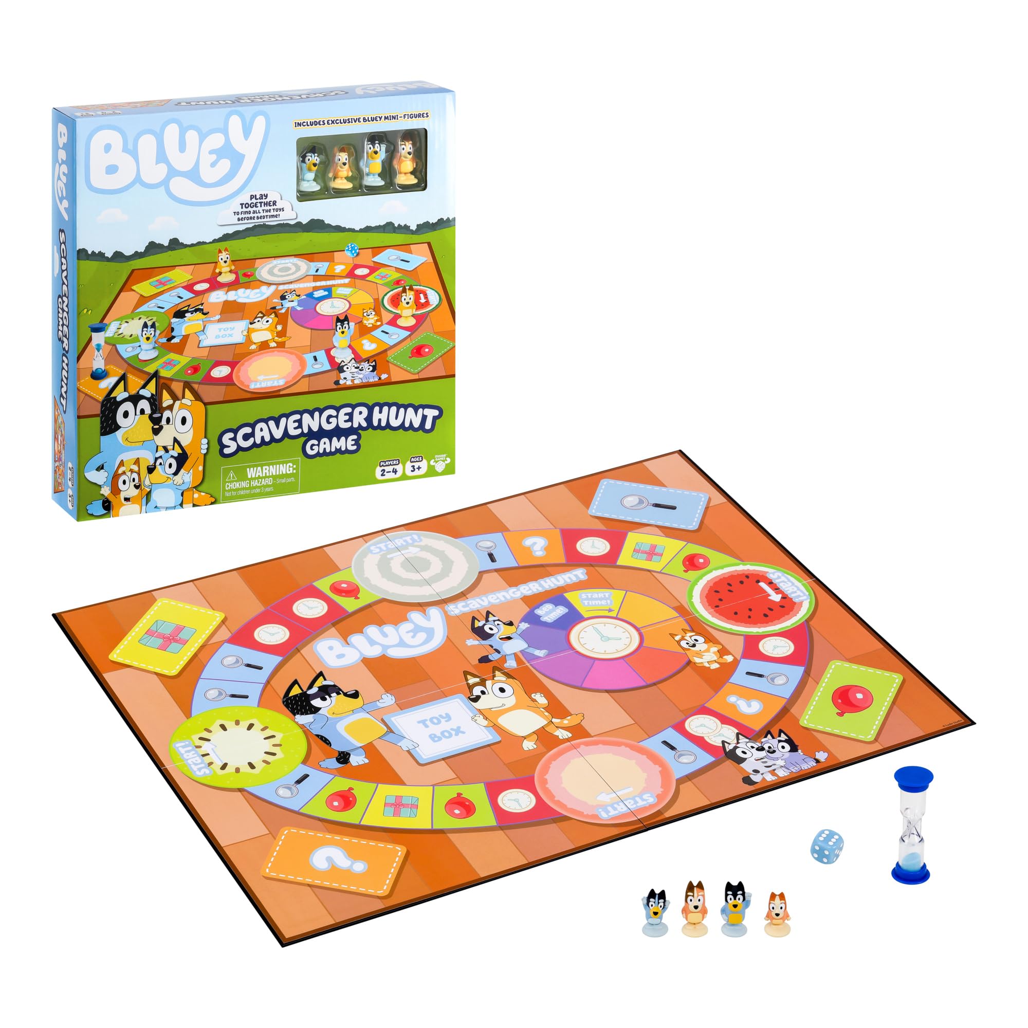 Foto 2 pulgar | Venta Internacional - Juego De Búsqueda Del Tesoro Bluey Con 4 Minifiguras De Más De 3 Años