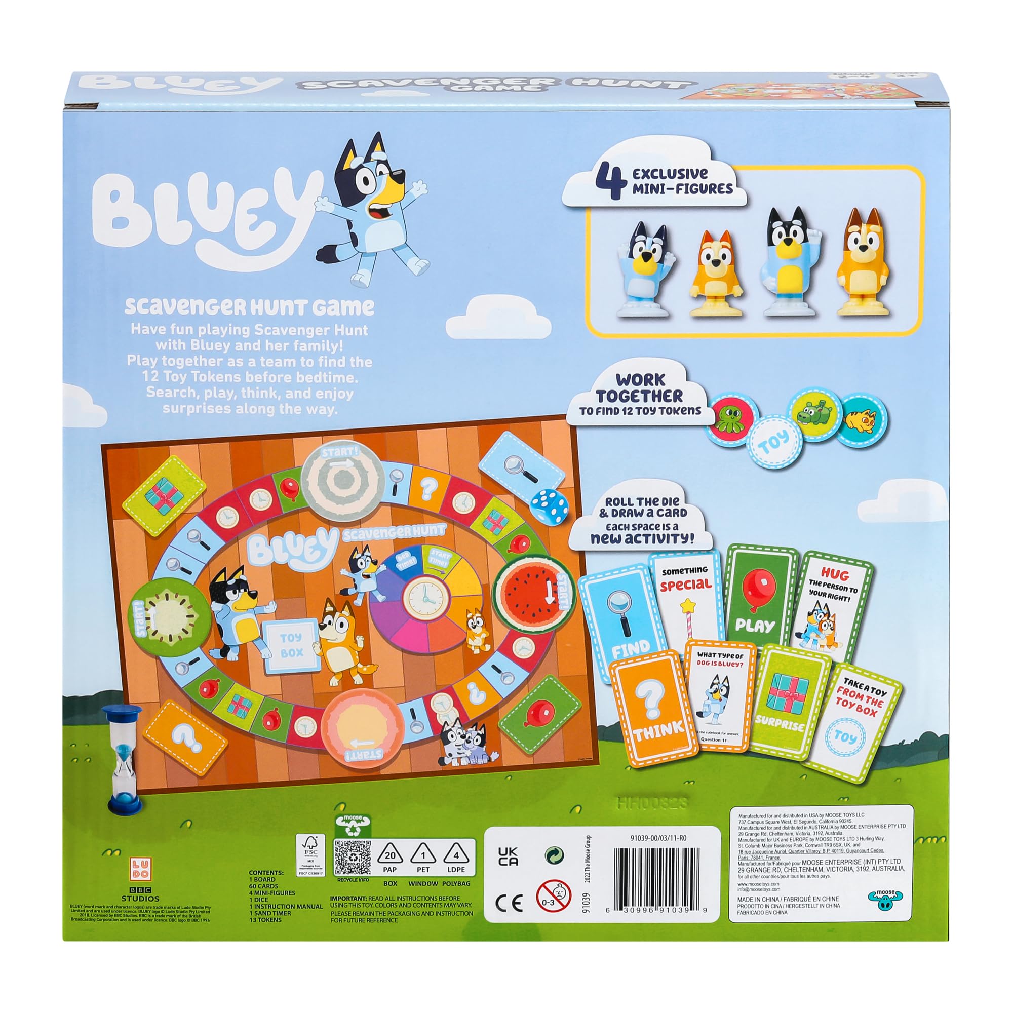 Foto 3 pulgar | Venta Internacional - Juego De Búsqueda Del Tesoro Bluey Con 4 Minifiguras De Más De 3 Años