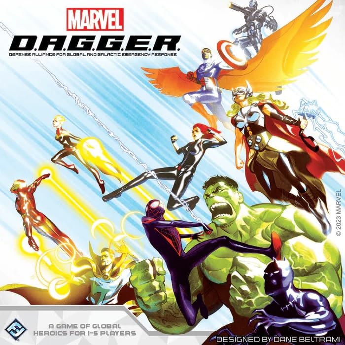 Foto 2 pulgar | Venta Internacional - Juego De Mesa Fantasy Flight Games Marvel D.a.g.g.e.r. Super He