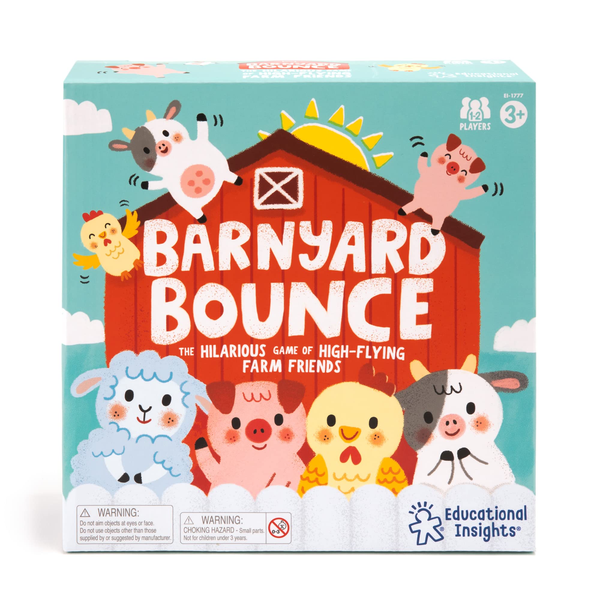 Foto 2 pulgar | Venta Internacional - Juego Educational Insights Barnyard Bounce Memory Matching