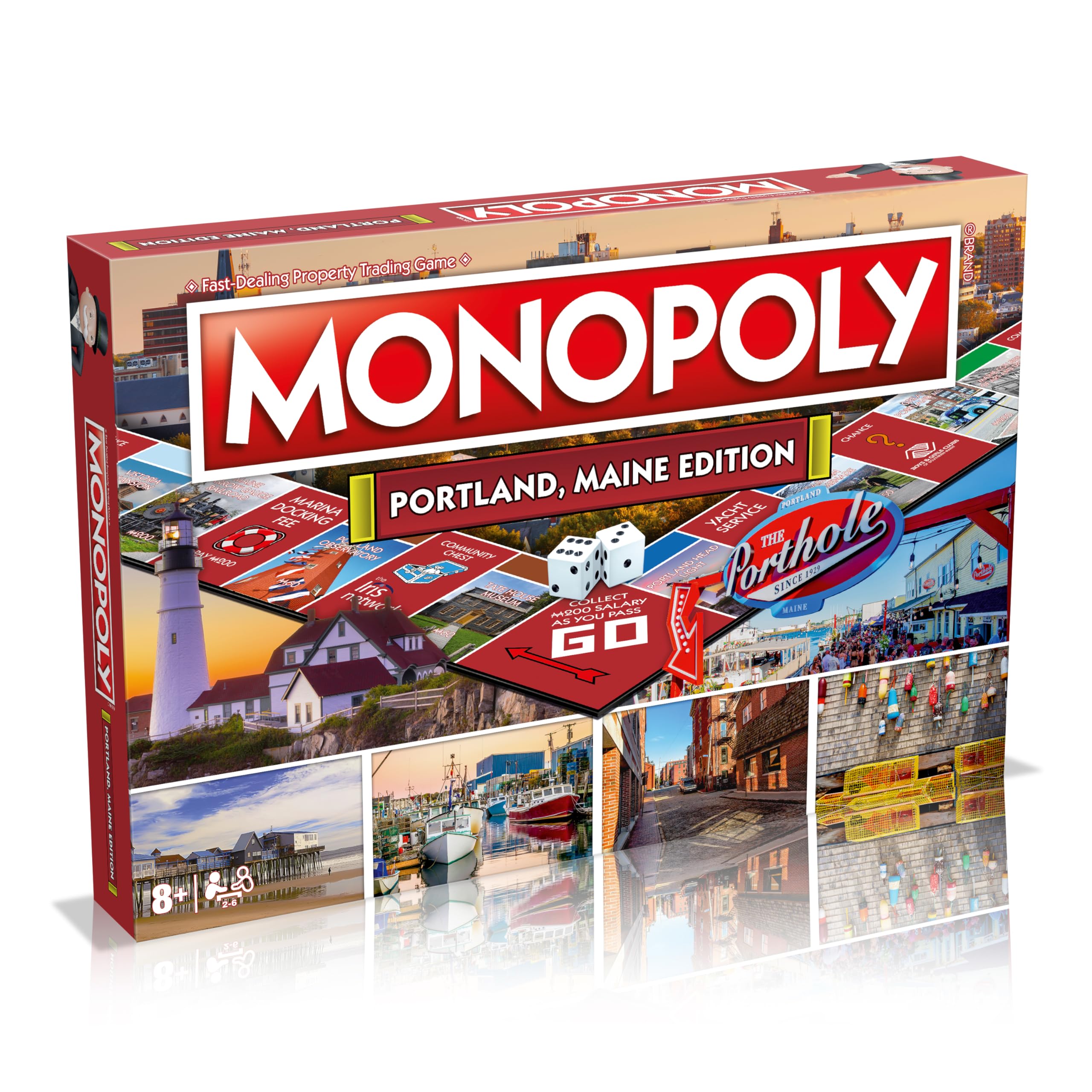 Foto 2 pulgar | Venta Internacional - Juego De Mesa Monopoly Portland Para 2-6 Jugadores Mayores De 8 Años