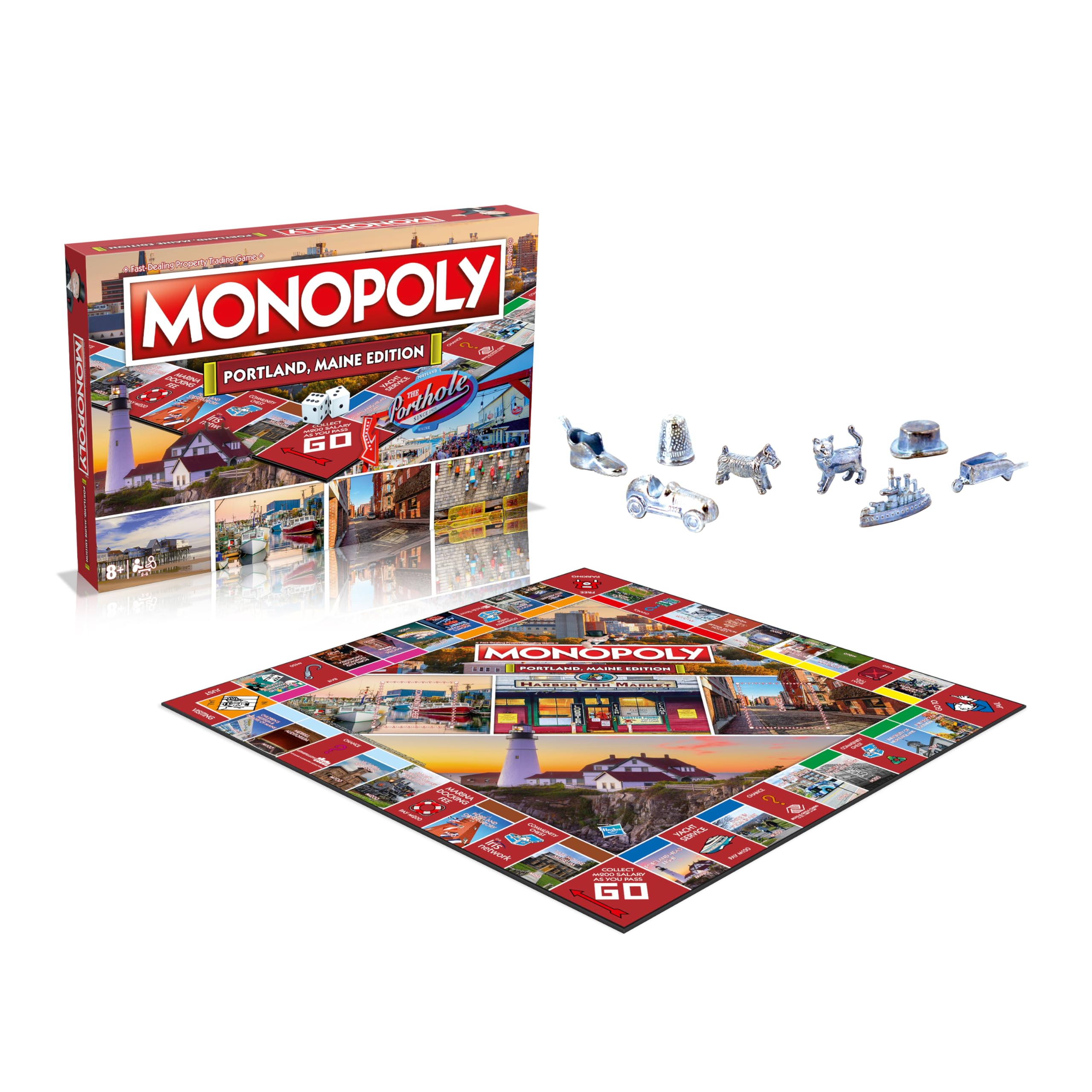 Foto 6 pulgar | Venta Internacional - Juego De Mesa Monopoly Portland Para 2-6 Jugadores Mayores De 8 Años