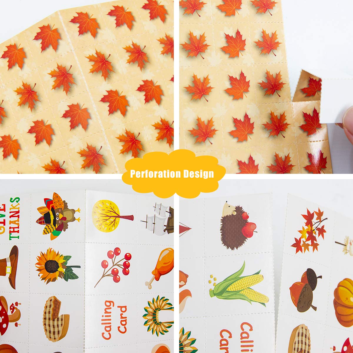 Foto 5 pulgar | Venta Internacional - Juego De Bingo De Acción De Gracias Fancy Land Para 24 Jugadores Para Niños