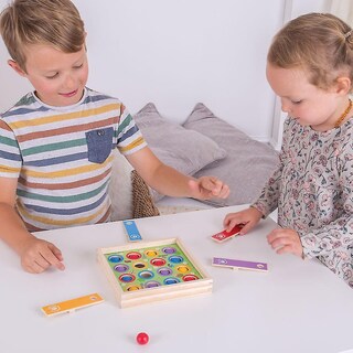 Foto 4 | Venta Internacional - Maceta De Madera Game Bigjigs Toys Para Niños De Más De 3 Años