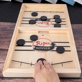 Foto 5 | Venta Internacional - Juguete Fast Sling Puck Game Super Winner Para Juegos De Mesa, Tamaño Grande