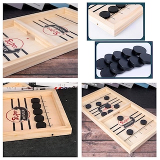 Foto 6 | Venta Internacional - Juguete Fast Sling Puck Game Super Winner Para Juegos De Mesa, Tamaño Grande