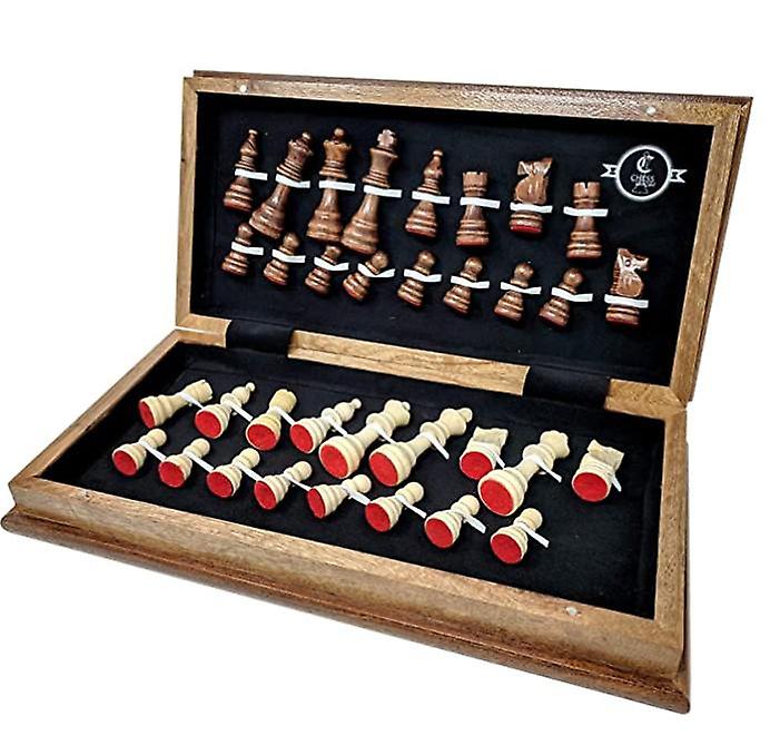 Foto 5 pulgar | Venta Internacional - Juego De Ajedrez De Madera Hecho A Mano Con Piezas De Ajedrez Y Ajedrez