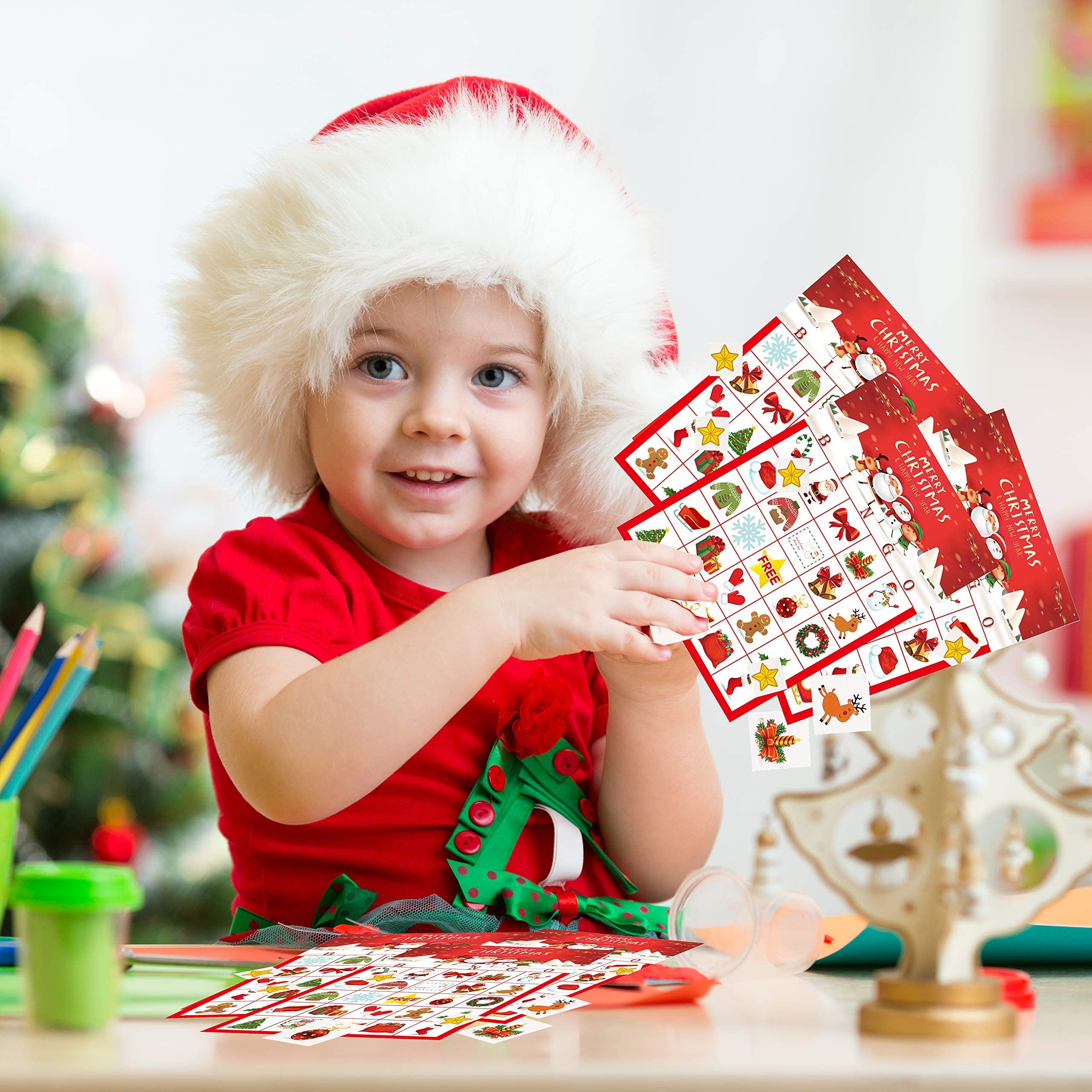 Foto 6 | Venta Internacional - Set Navideño De Bingo Y Manualidades Miss Fantasy Para 24 Niños