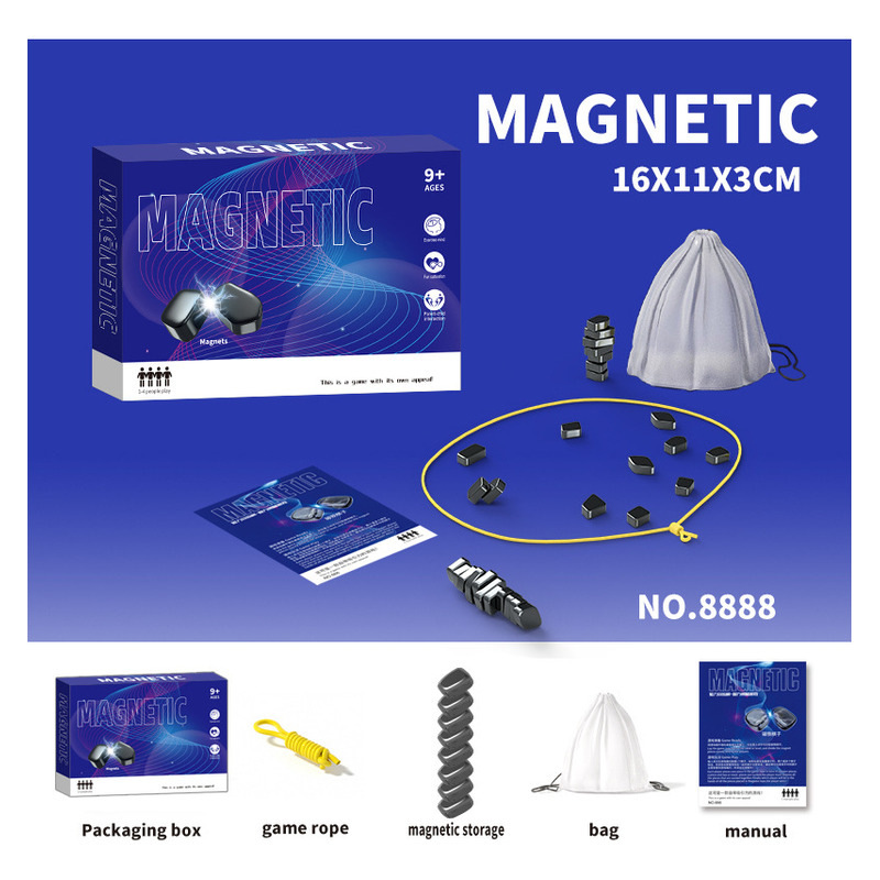 Venta Internacional - Juego De Ajedrez Magnetic Effect Junior (7-14 Años) Con Magnetic B