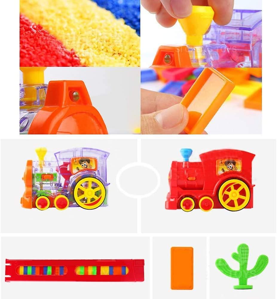 Foto 4 pulgar | Venta Internacional - Juguete Educativo Eléctrico Domino Train Para La Primera Infancia