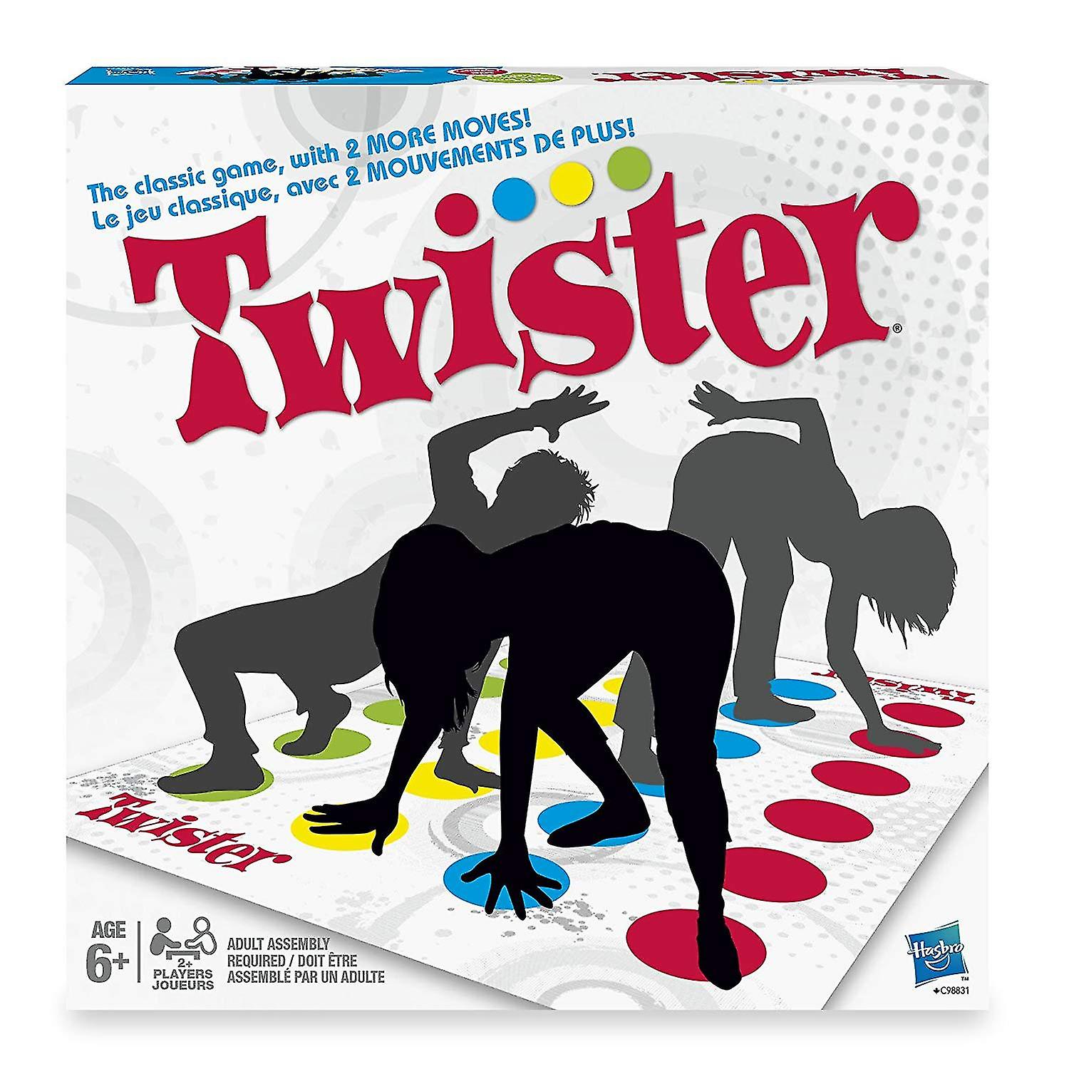 Foto 1 | Venta Internacional - Alfombrilla Corporal Clásica Para Niños Twister Game Moves With Family 2