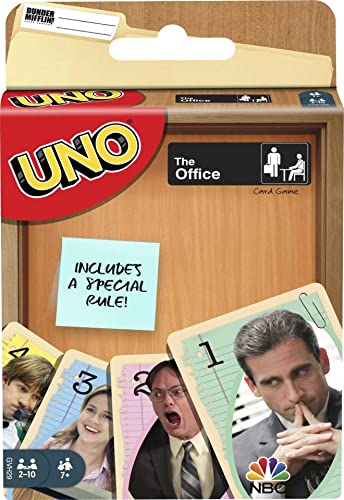 Foto 2 pulgar | Venta Internacional - Juego De Cartas Mattel Games Uno The Office Para Adolescentes Y Adultos