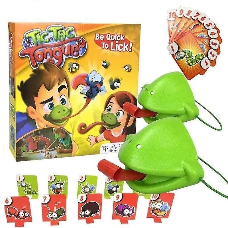 Foto 3 pulgar | Venta Internacional - Juego De Mesa Tongue Out Lizard Frog, Máscara De Juguete Para Niños