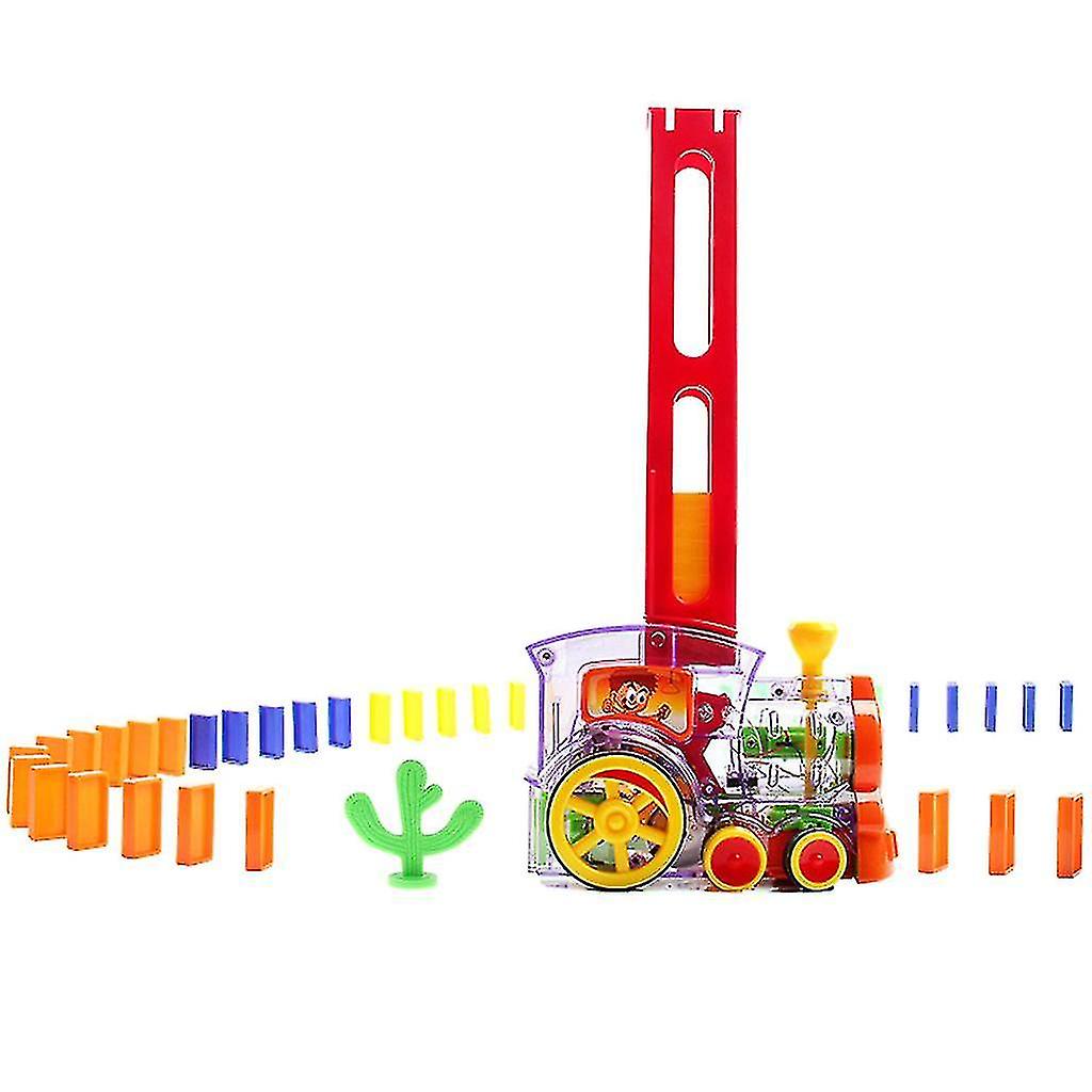 Venta Internacional - Dominós Automáticos Train Toy Kids Con Luces Y Música