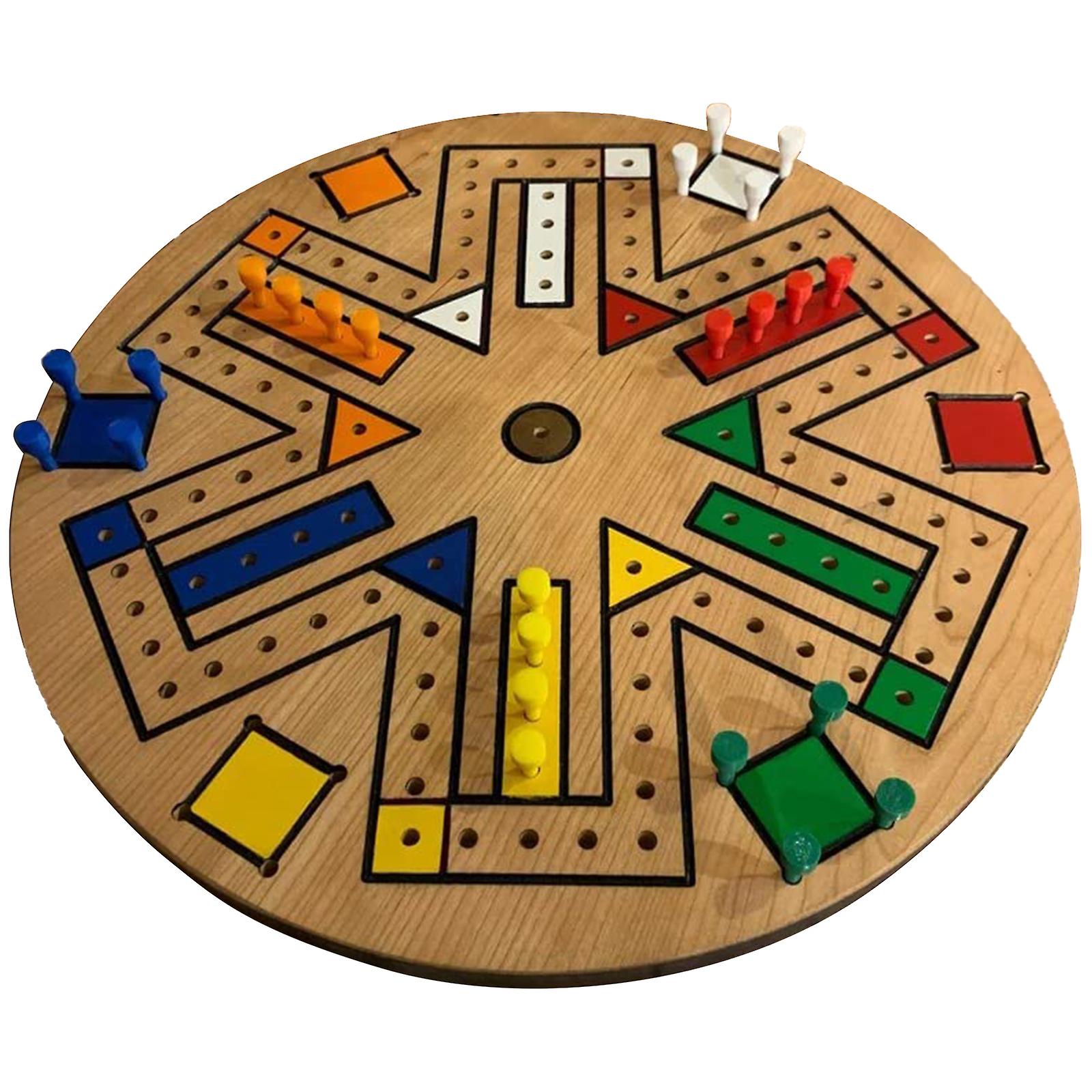 Foto 2 pulgar | Venta Internacional - Juego De Mesa Fast Lane Wooden Interactive Toys School Kids