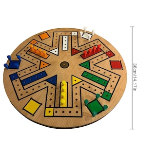 Foto 2 | Venta Internacional - Juego De Mesa Fast Lane Wooden Interactive Toys School Kids