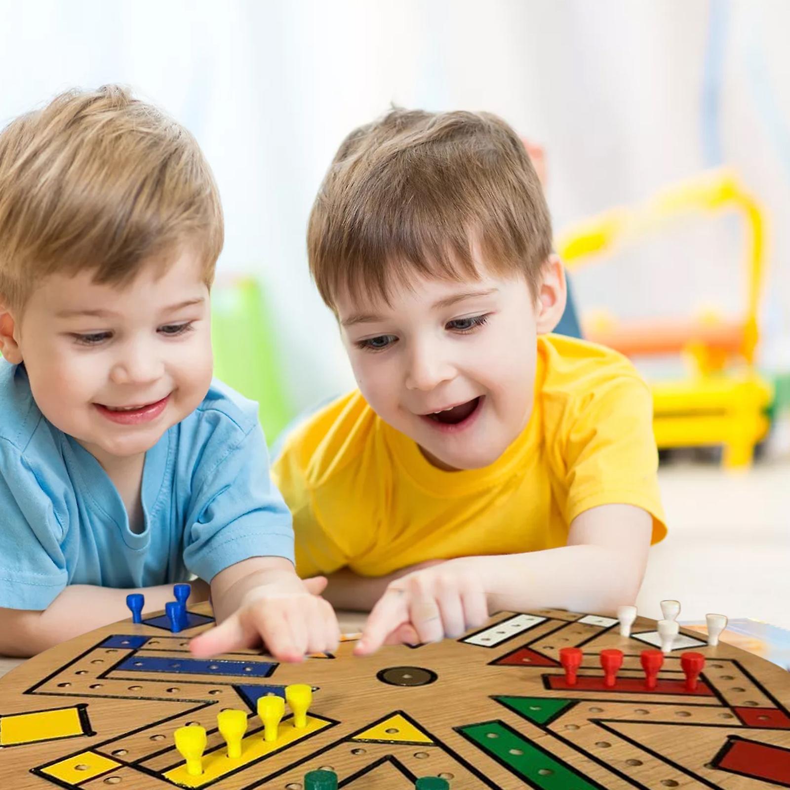 Foto 4 pulgar | Venta Internacional - Juego De Mesa Fast Lane Wooden Interactive Toys School Kids