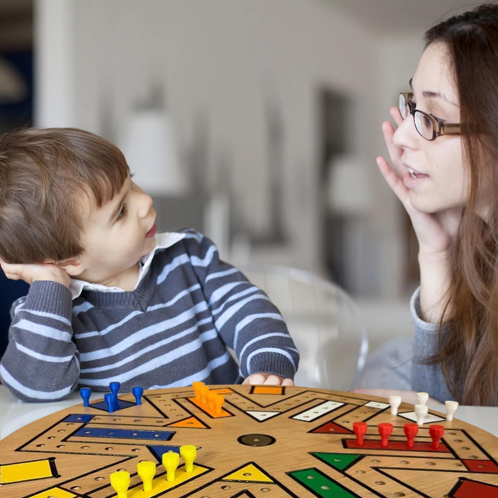 Foto 5 pulgar | Venta Internacional - Juego De Mesa Fast Lane Wooden Interactive Toys School Kids