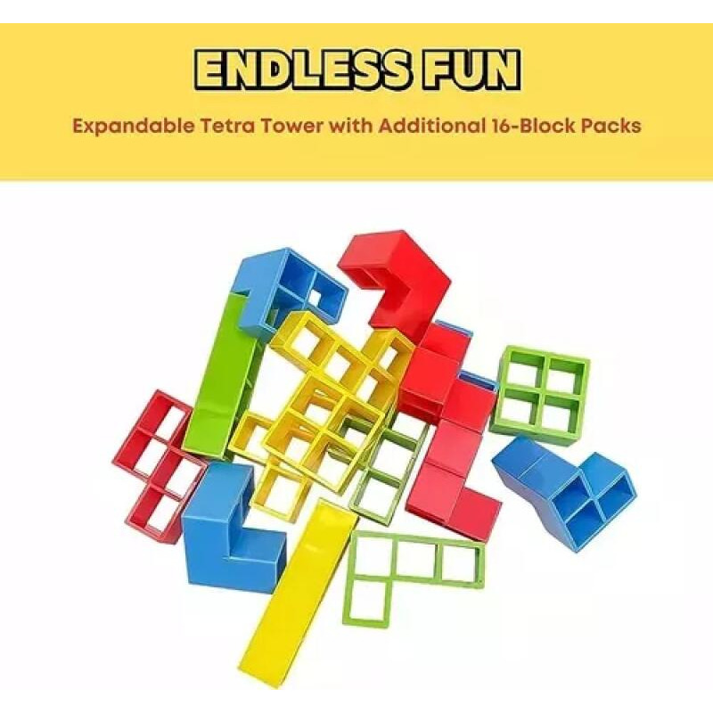 Foto 9 pulgar | Venta Internacional - Juego Educativo Tower Tetris Tower, 48 Piezas
