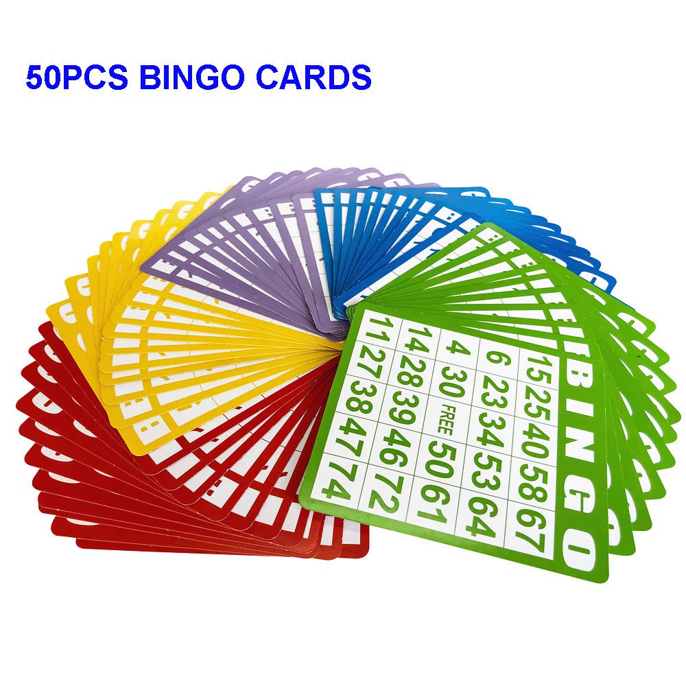 Foto 6 pulgar | Venta Internacional - Juego De Bingo Yuanhe Deluxe Con Caja Metálica, 50 Cartas Y 75 Bolas