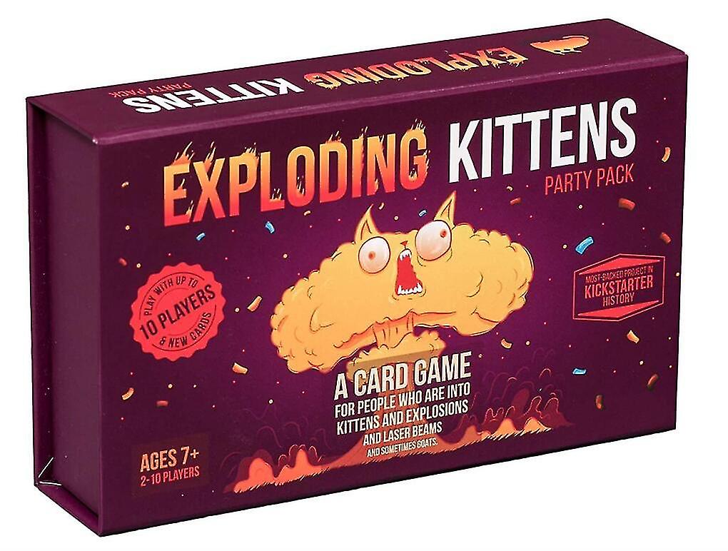 Foto 2 pulgar | Venta Internacional - Tarjeta De Juego De Mesa Party Exploding Kittens