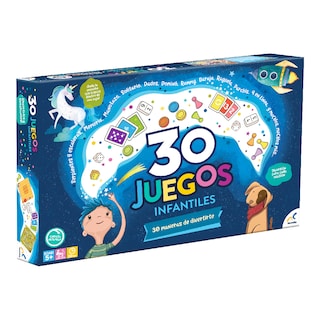 Foto 1 | Set de Juegos de Mesa Infantiles 30 en 1