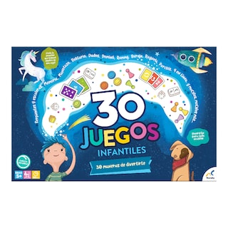 Foto 4 | Set de Juegos de Mesa Infantiles 30 en 1