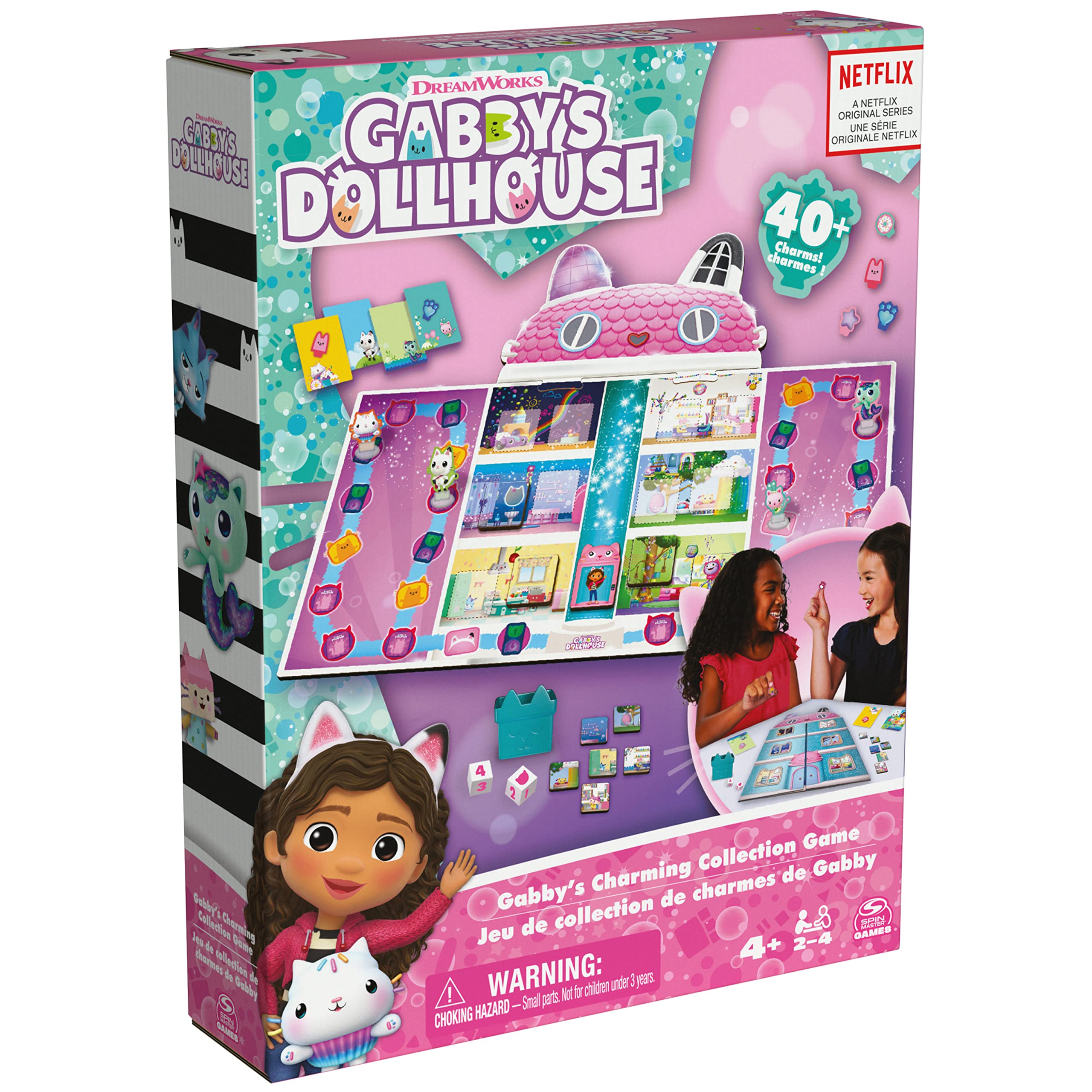 Foto 2 pulgar | Juego De Mesa Gabby's Dollhouse Charming Collection Kids 4+ - Venta Internacional.