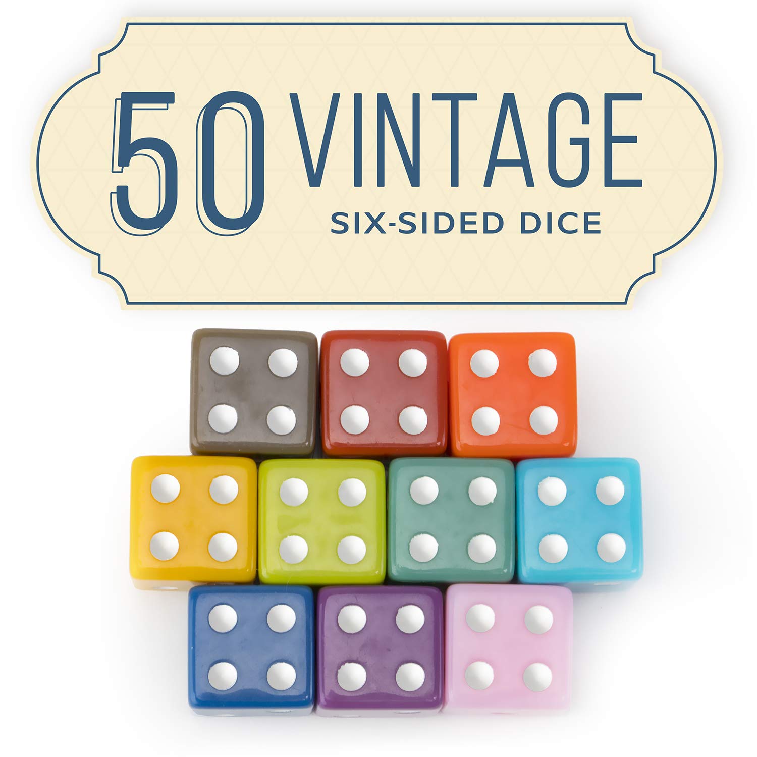 Foto 6 pulgar | Juego De Fiesta Brybelly Deluxe Bunco Con 50 Dados Vintage Y Más - Venta Internacional.
