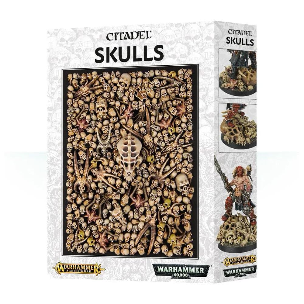 Foto 2 pulgar | Miniature Games Workshop Citadel Skulls 340 Calaveras De Plástico - Venta Internacional.