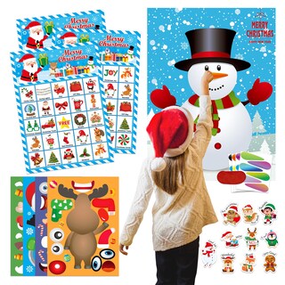 Foto 1 | Set De Juegos Navideños Miss Fantasy 4 En 1 Para Niños De 36 Jugadores - Venta Internacional.