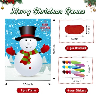 Foto 2 | Set De Juegos Navideños Miss Fantasy 4 En 1 Para Niños De 36 Jugadores - Venta Internacional.