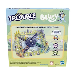 Foto 2 | Juego De Mesa Hasbro Gaming Trouble: Bluey Edition Kids 5+ Years - Venta Internacional.