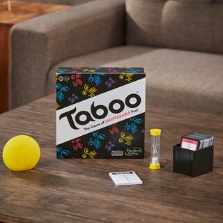 Foto 2 | Juego De Mesa Hasbro Gaming Taboo Classic Para Adultos Y Adolescentes - Venta Internacional.