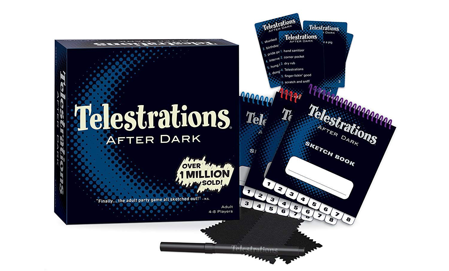 Foto 3 pulgar | Juego De Mesa Usaopoly Telestrations After Dark Para Adultos Mayores De 17 Años - Venta Internacional.