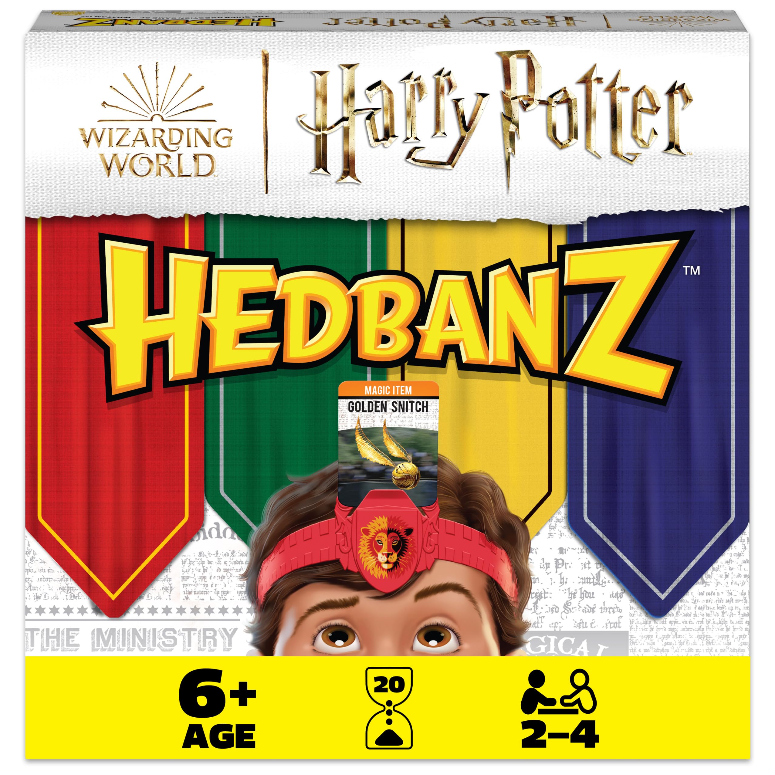 Foto 2 pulgar | Juego De Mesa Spin Master Games Hedbanz Harry Potter 2022 Ed. - Venta Internacional.
