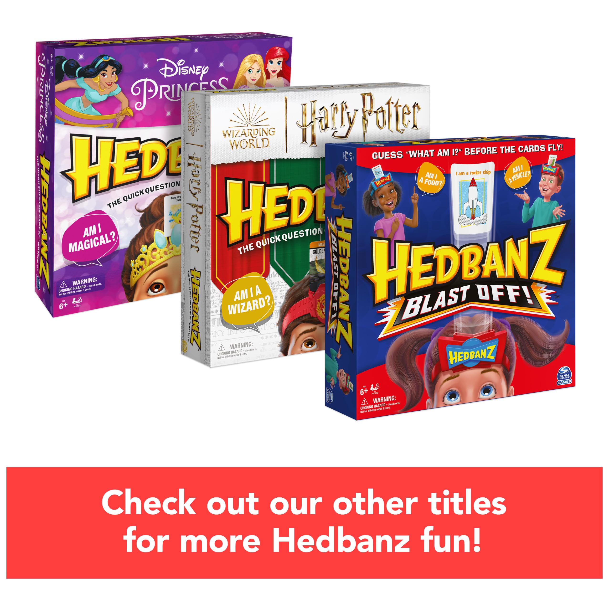 Foto 7 pulgar | Juego De Mesa Spin Master Games Hedbanz Harry Potter 2022 Ed. - Venta Internacional.