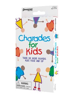 Foto 3 | Juego Pressman Charades Para Niños Pegable, No Es Necesario Leerlo - Venta Internacional.