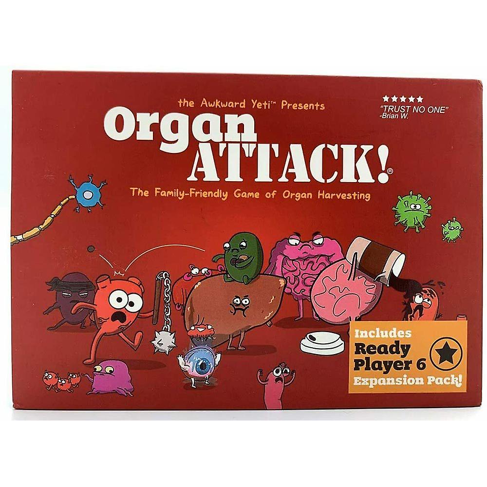 Foto 2 pulgar | Juego De Cartas Organ Attack Family Para 2-6 Jugadores - Venta Internacional.