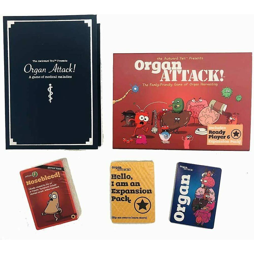 Foto 5 pulgar | Juego De Cartas Organ Attack Family Para 2-6 Jugadores - Venta Internacional.
