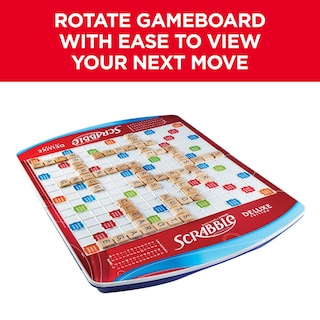 Foto 6 | Juego De Mesa Hasbro Gaming Scrabble Deluxe Edition - Venta Internacional.