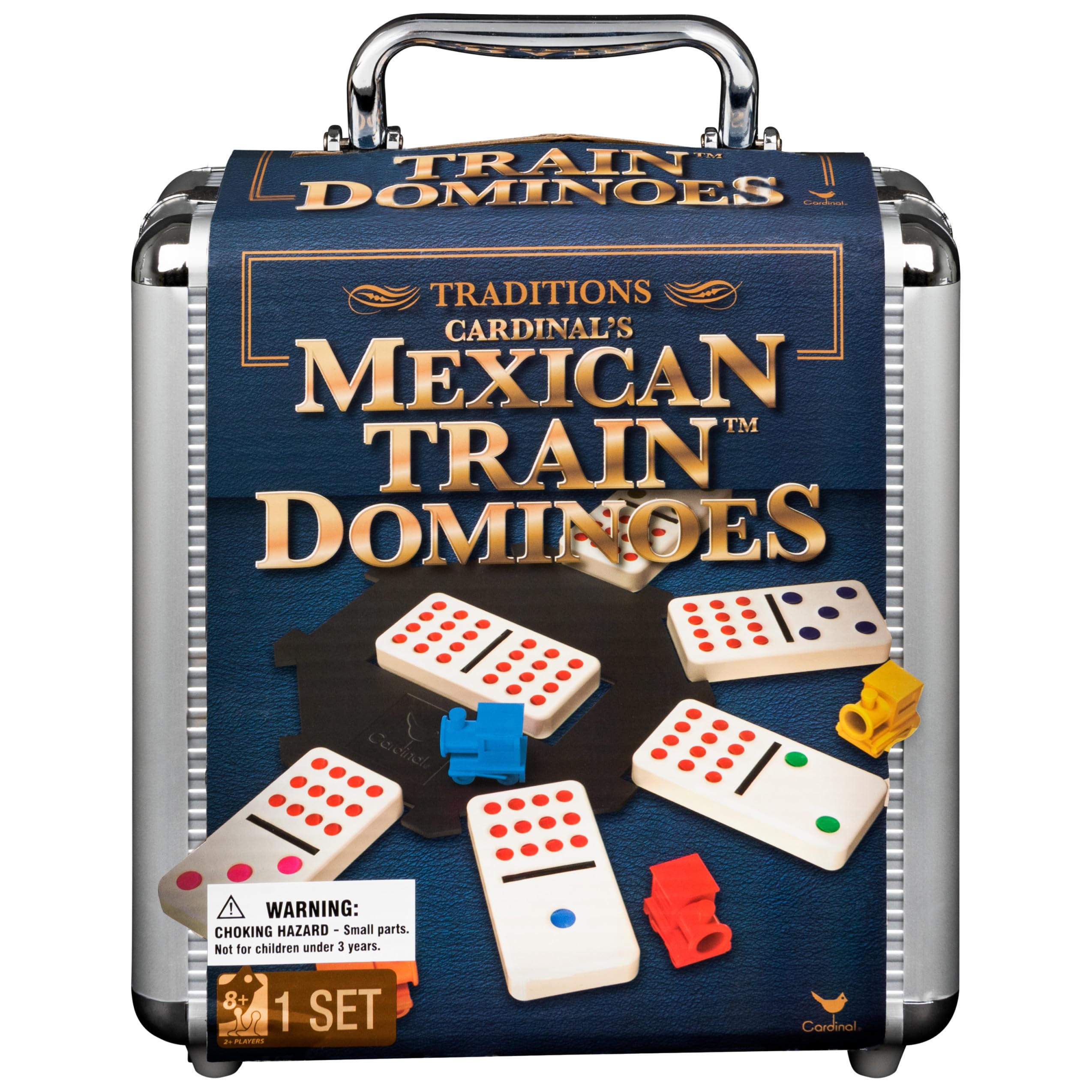 Foto 2 pulgar | Juego De Dominó Mexican Train Con Funda De Aluminio Spin Master - Venta Internacional.