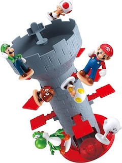Foto 2 | Juego De Mesa Epoch Games Super Mario Blow Up! ¡torre Temblorosa! - Venta Internacional.
