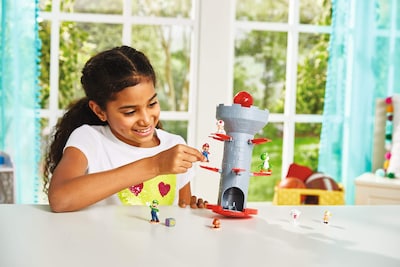 Foto 6 | Juego De Mesa Epoch Games Super Mario Blow Up! ¡torre Temblorosa! - Venta Internacional.