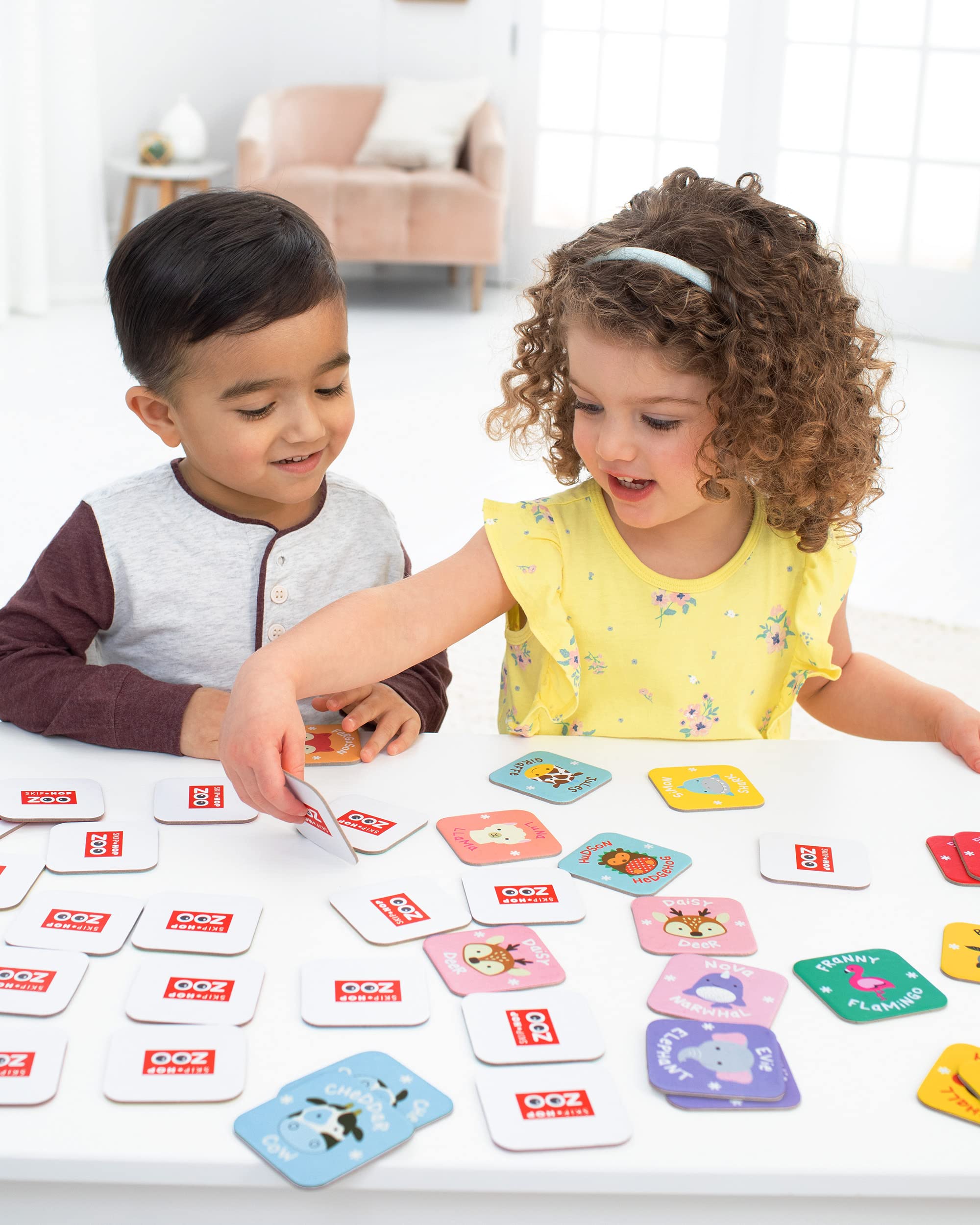 Foto 2 | Juego De Memoria Skip Hop Toddler Zoo Crew Con 48 Cartas - Venta Internacional.