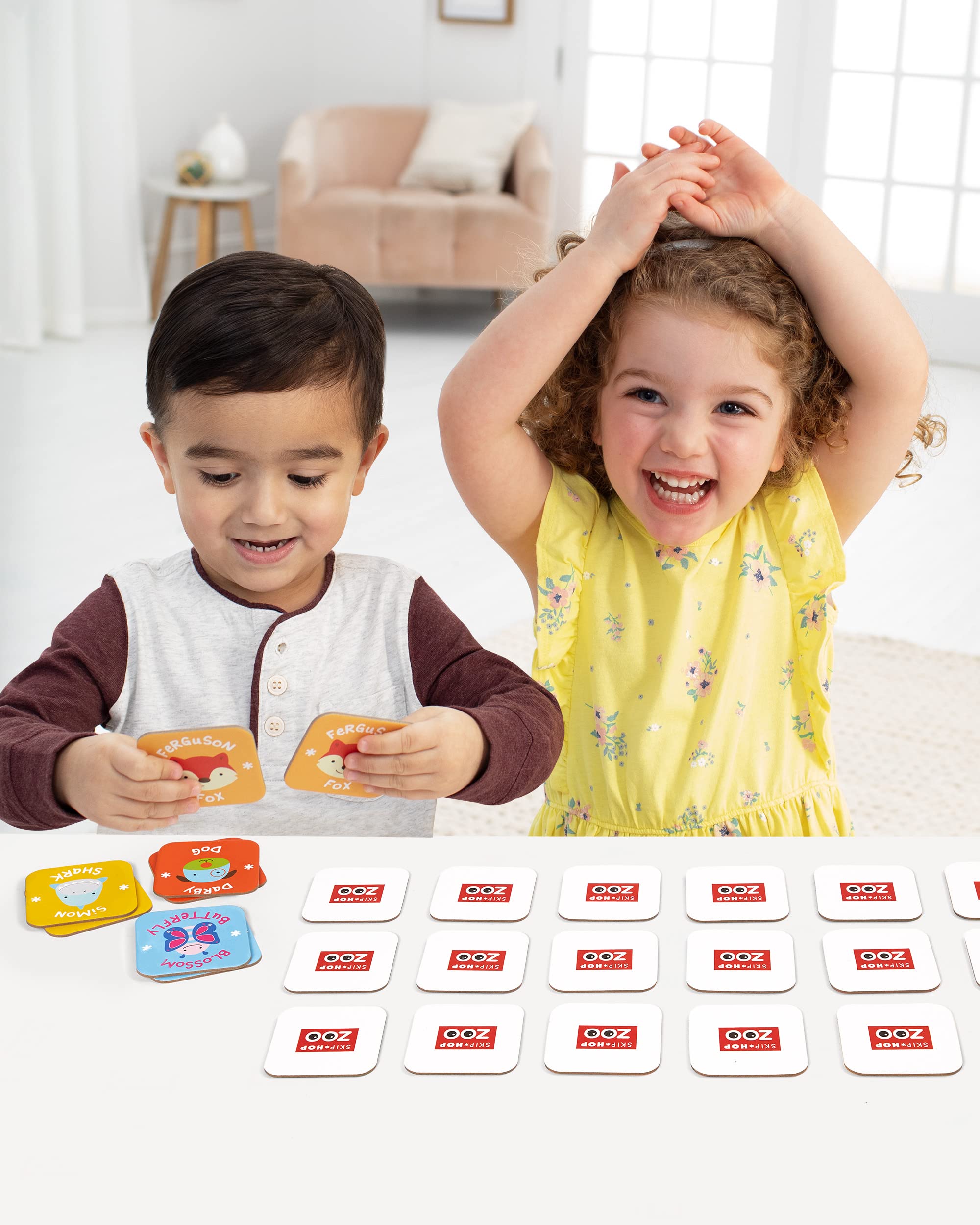 Foto 4 pulgar | Juego De Memoria Skip Hop Toddler Zoo Crew Con 48 Cartas - Venta Internacional.