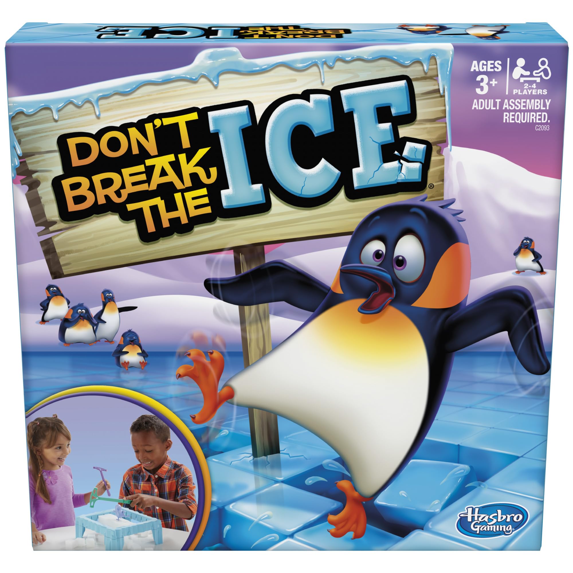 Foto 2 pulgar | Juego De Mesa Hasbro Gaming Don't Break The Ice Kids 3+ Years - Venta Internacional.