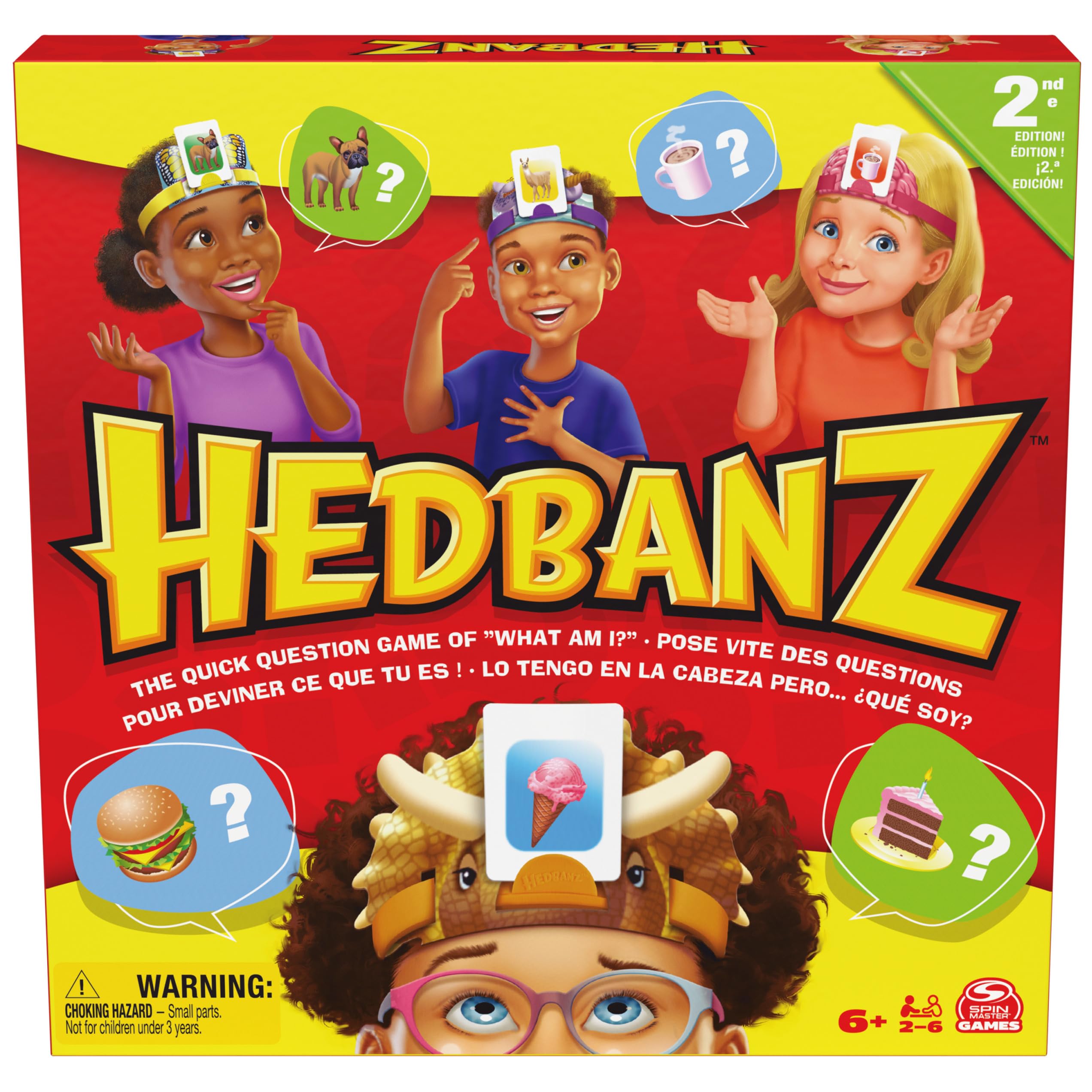 Foto 2 pulgar | Juego Familiar Spin Master Hedbanz Dugout ¿quién Soy? Edición 2 - Venta Internacional.