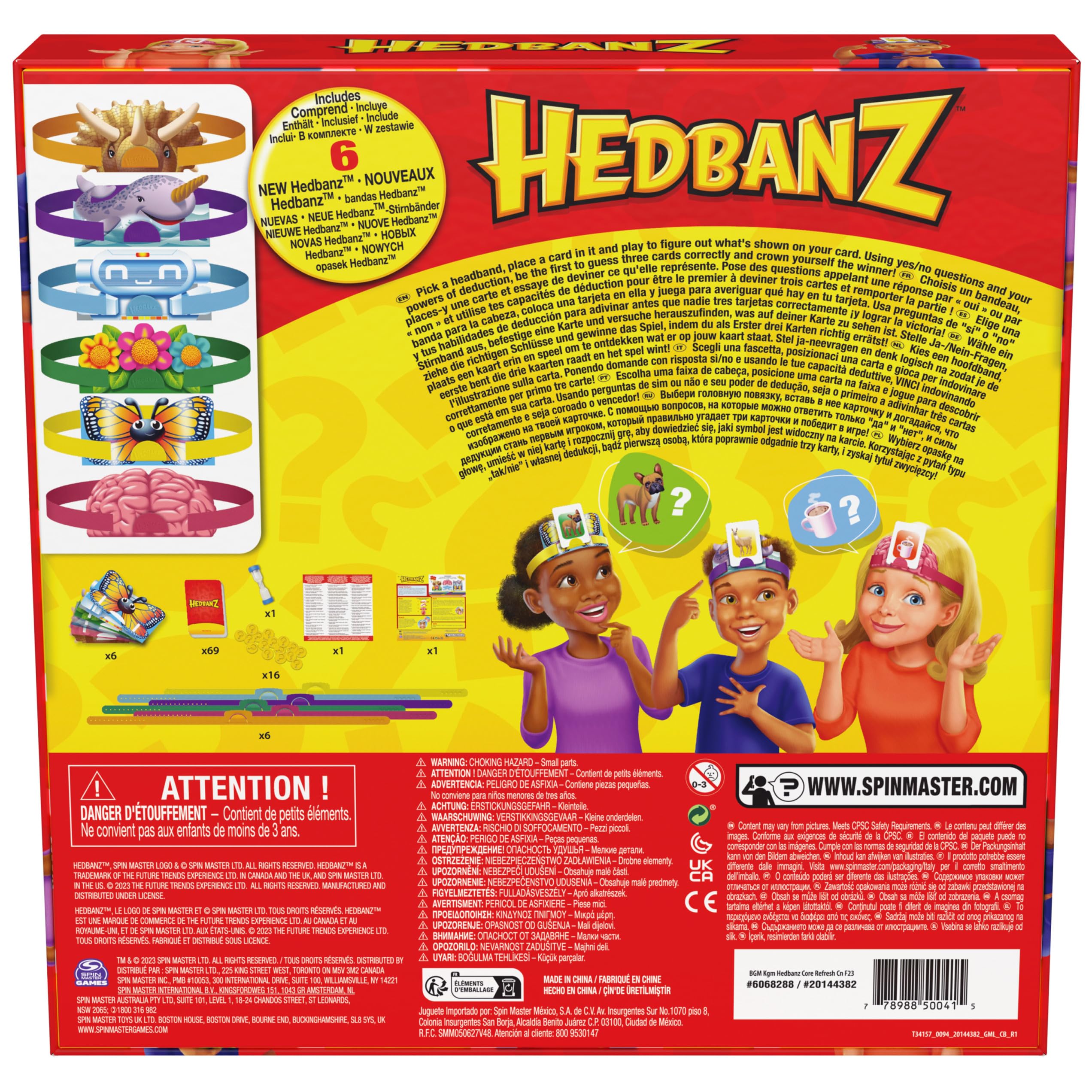 Foto 4 | Juego Familiar Spin Master Hedbanz Dugout ¿quién Soy? Edición 2 - Venta Internacional.