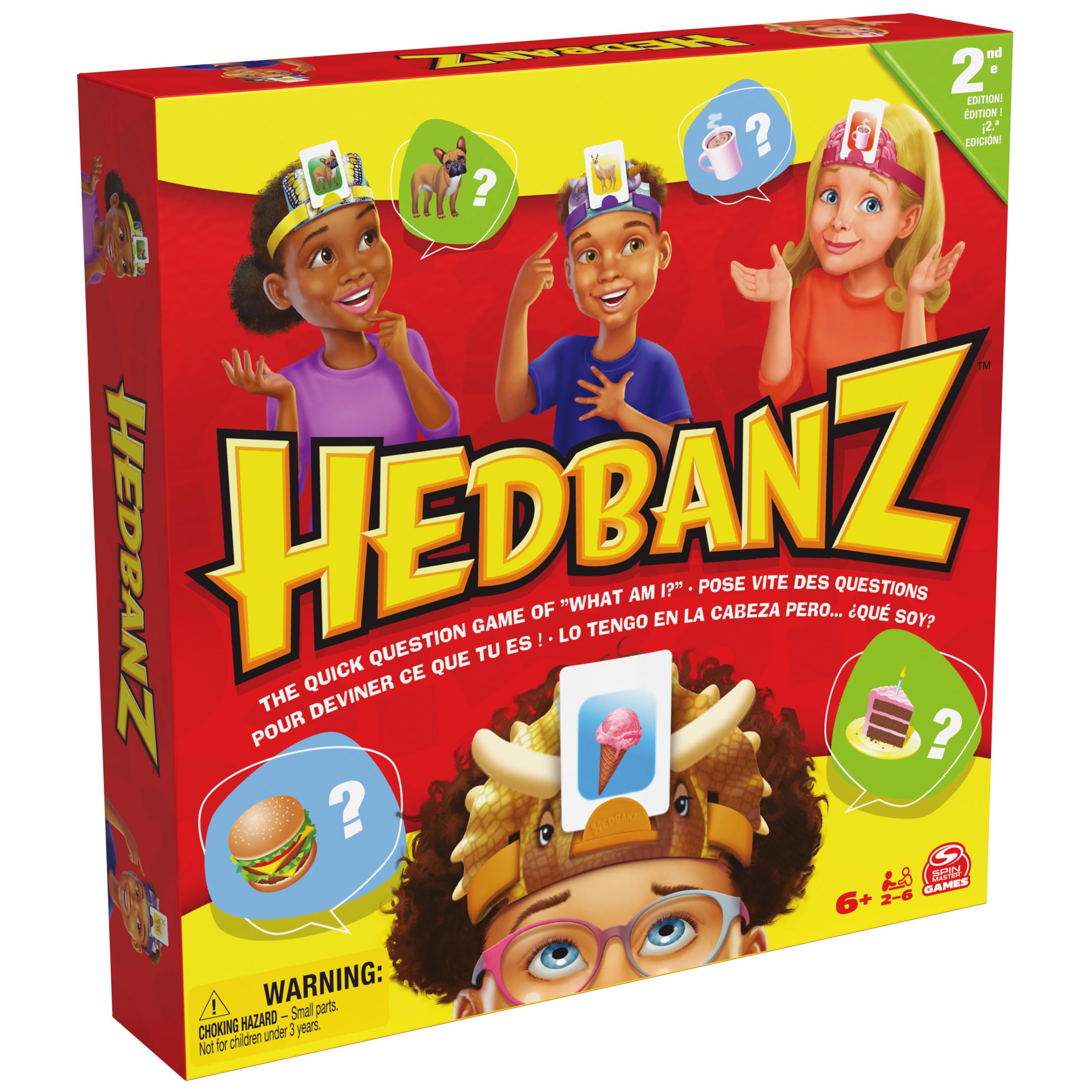 Foto 5 | Juego Familiar Spin Master Hedbanz Dugout ¿quién Soy? Edición 2 - Venta Internacional.